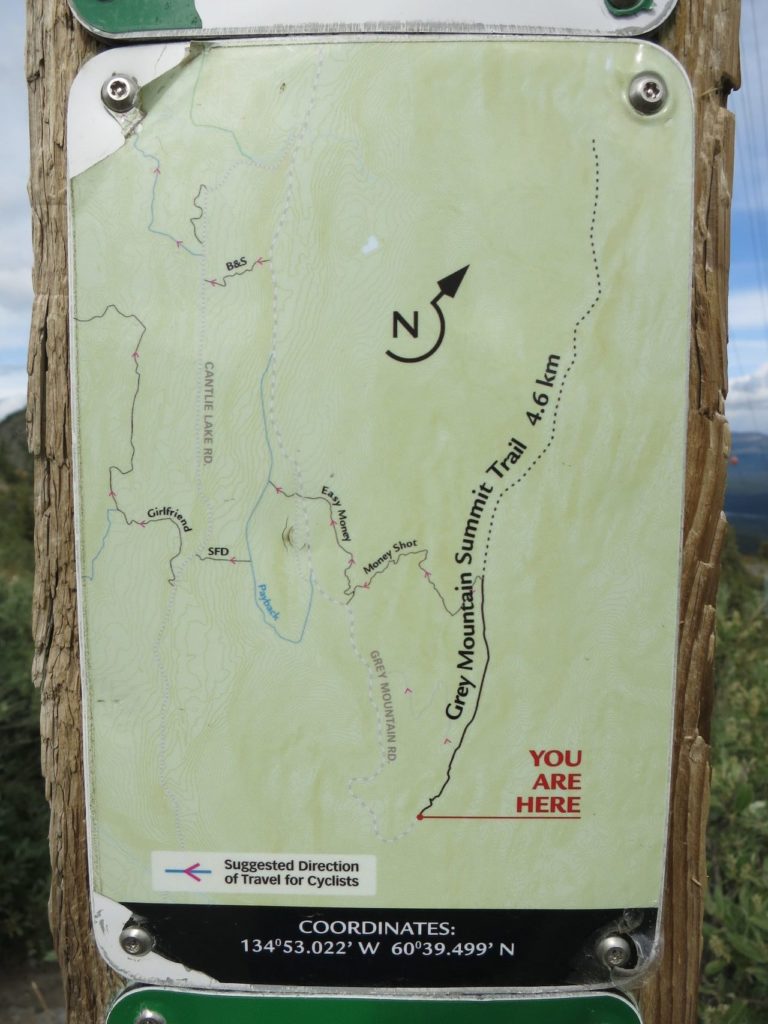Grey Mountain Summit Trail Map